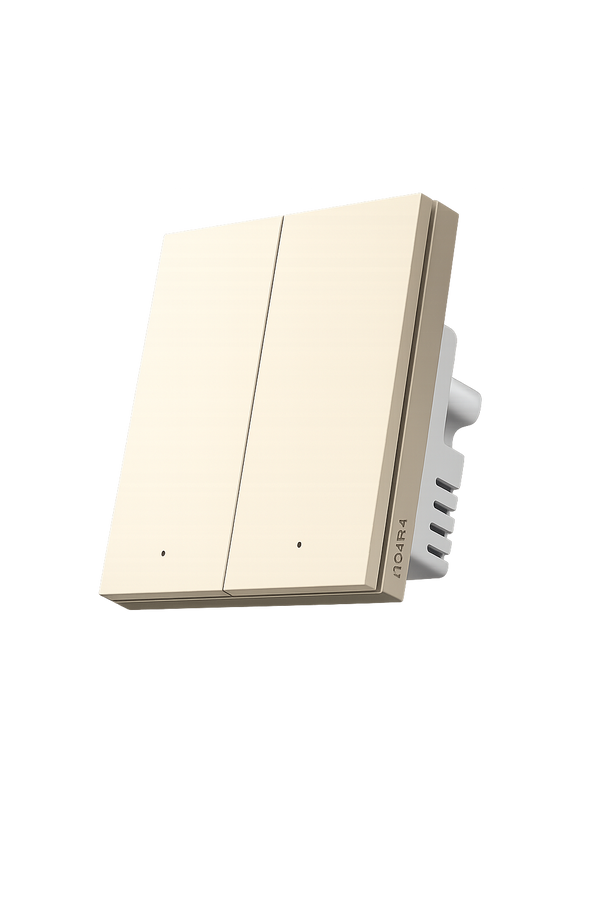 Aqara H1 Pro Double Rocker Gold No Neutral
