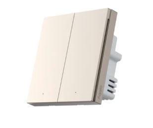 Aqara H1 Pro Double Rocker Gold No Neutral